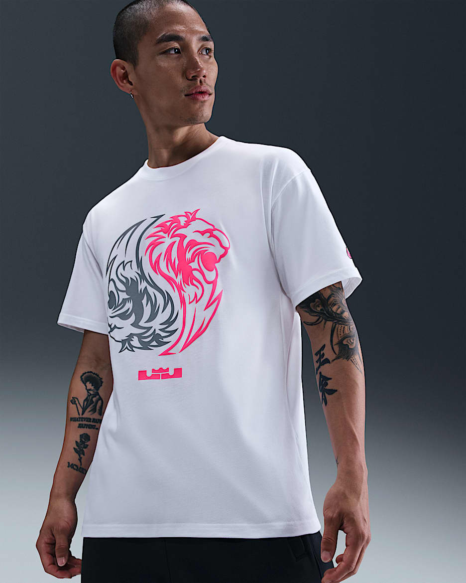 【NIKE】◆レブロン マックス90 バスケットボール Tシャツ◆ NIKE公式】レブロン メンズ マックス90 Tシャツ.オンライン